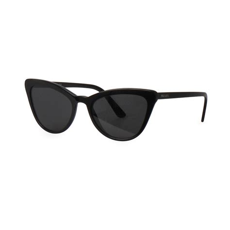 prada cat-eye black sunglasses